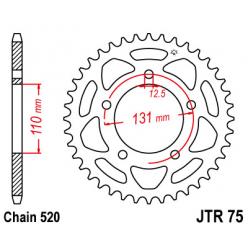 Звездочка задняя JT Sprockets (шаг 520 ) JT JTR75